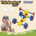 Bebê fácil criativo carro de construção 3d puzzle brinquedos